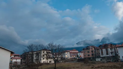 Twilight at Bansco Video stock 49024299