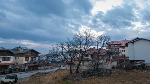 Twilight at Bansco Video stock 49073388