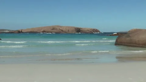 Twilight Beach, Australia, Esperance Stock Footage 50632101