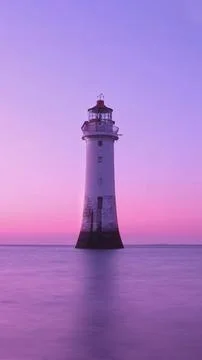 Twilight Beacon Stock Photos