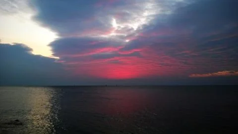 Twilight cloud Stock Photos