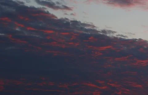 Twilight with cloud sunset beautiful on the sky Stock Photos
