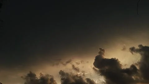 Twilight cloud timelapse Stock Footage 243549192