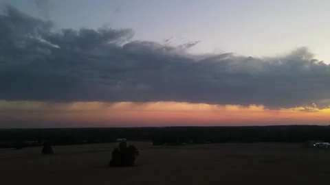 Twilight Clouds Hyperlapse Stock Footage 164784774