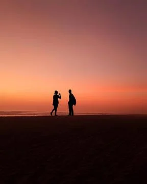 Twilight dialogue Foto stock