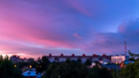 Twilight Hues Stock Photos