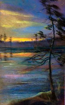 Twilight Stock Illustration