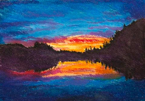 Twilight Stock Illustration