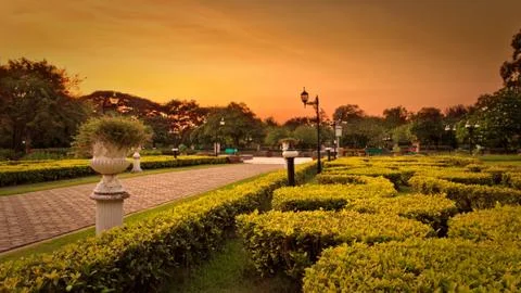 Twilight landscape Stock Photos