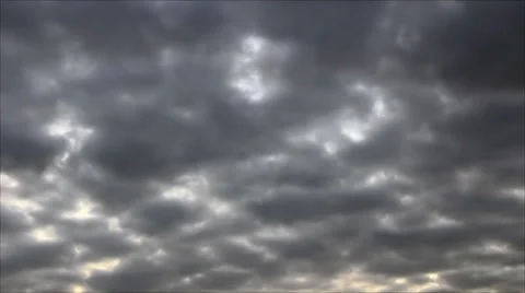 Twilight mostly cloudy Stock Footage 33232871