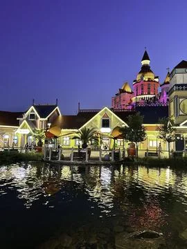 Twilight Reflections Stock Photos