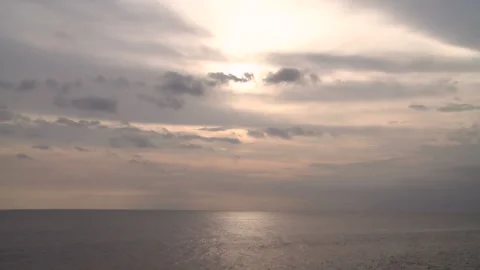 Twilight by the Seaside Video stock 327576830