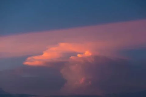 Twilight sky background Stock Photos