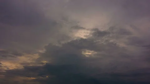 Twilight sky with cloud. Stock Footage 258332313