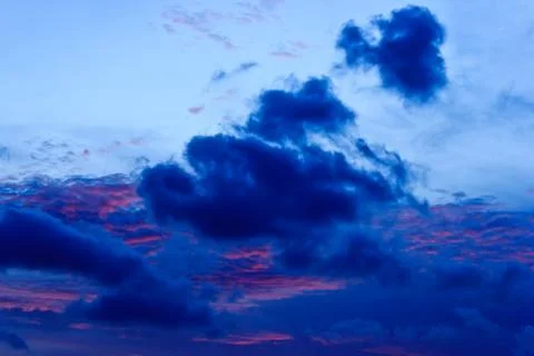 Twilight sky Stock Photos
