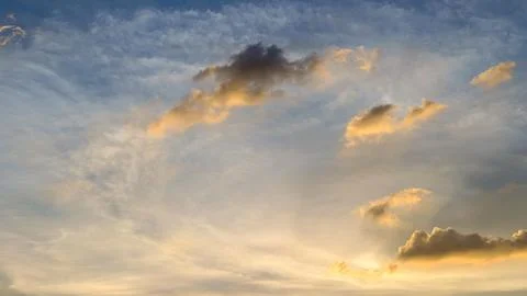 Twilight sky Foto stock