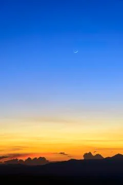 Twilight sky Stock Photos