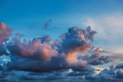 Twilight sky Stock Photos