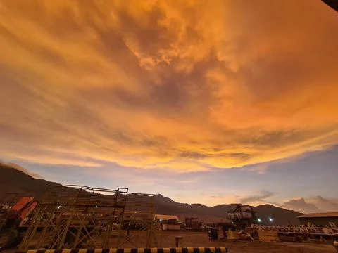 Twilight sky Stock Photos