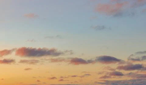 Twilight Sunset Sky Replacement Image with Orange Yellow Purple Pink and Blue Stock Photos