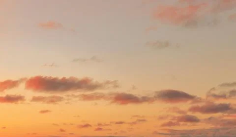 Twilight Sunset Sky Replacement Image with Orange Yellow and Purple and Blue Stock Photos