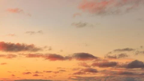 Twilight Sunset Sky Replacement Image with Orange Yellow and Purple and Blue Stock Photos