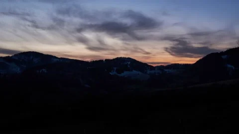 Twilight, the transition from day to night Stock-Footage 167837839