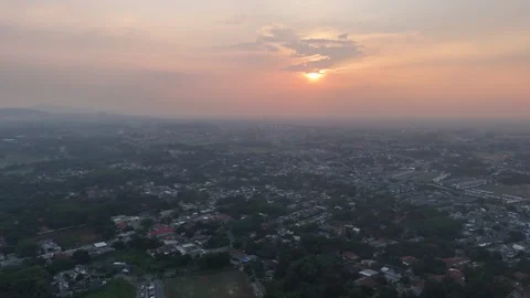 Twilight view Stock Footage 260150225