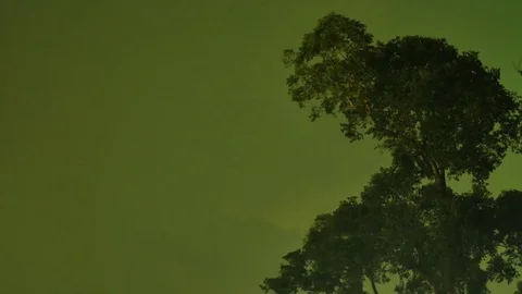 TwilightCloudsOverPhuket Stock Footage 82649329