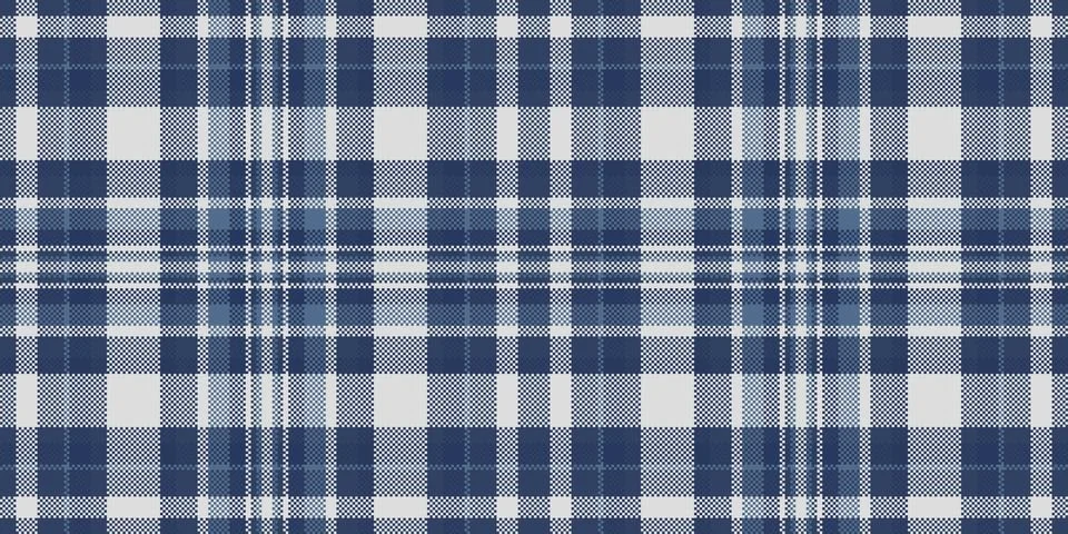 Twill vector background textile, throw pattern check fabric. Warp texture p.. Stock Illustration