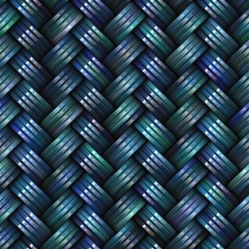 Twill Weave Texture. Seamless Multicolor Pattern. Stock Illustration