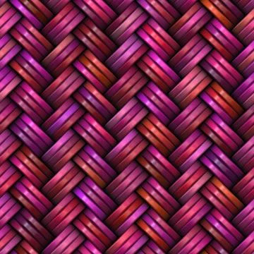 Twill Weave Texture. Seamless Multicolor Pattern. Stock Illustration