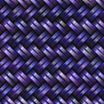 Twill Weave Texture. Seamless Multicolor Pattern Illustrazione stock