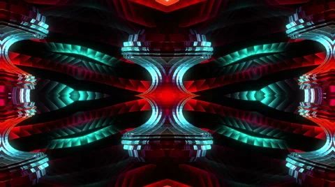 Twin Engine Kaleidoscopic Stock Footage 45831446