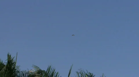 Twin Engine Plane Stock Footage 264560