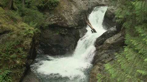 Twin Falls 01 Stock Footage 4862253