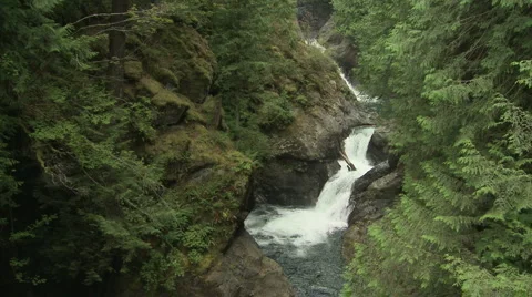 Twin Falls 02 Stock Footage 4863906