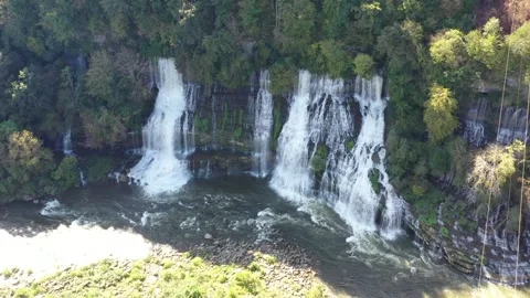 Twin Falls-Rock Island State Park (Tennessee) Vídeos de archivo 318381753
