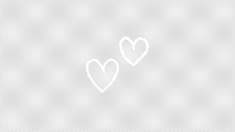Twin Hearts Pulsing Scale Loop Animation on Transparent Background with Alpha Stock-Footage 337556849