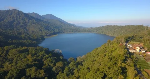 Twin Lake area Stock Footage 96040319