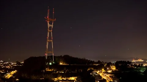 Twin Peaks PanLeft Timelapse 動画素材 98759286
