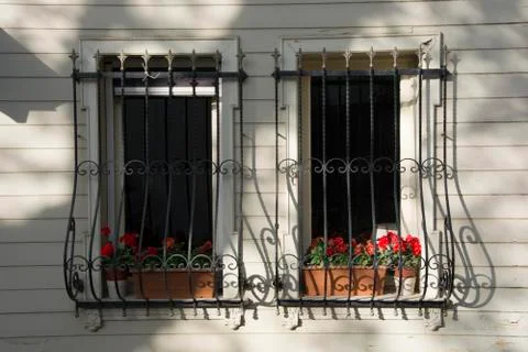 Twin window Stock Photos