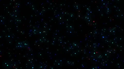 Twinking stars background. Abstract night sky. Looping Stock Footage 61751270