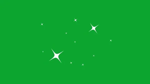 Twinkl star motion graphics effects for 2d cartoon animation. Video stock 316743545