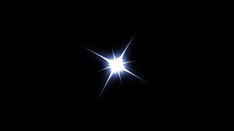 Twinkle blinking light sparkle animation, white cartoon vector stars, magic.. Stock Footage 313844159