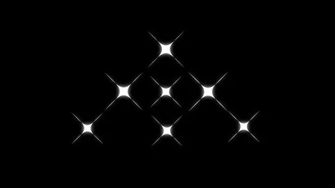 Twinkle glowing Twinkle sparkle. twinkle flat cartoon stars, twinkle stars .. Stock Footage 313403468