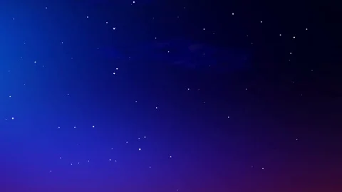 Twinkle stars pan Stock Footage 71200505