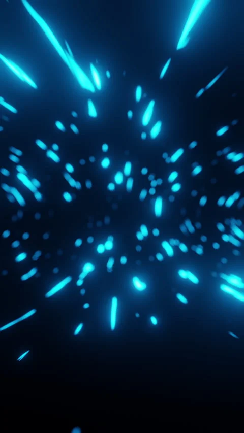 Twinkling blue lights 스톡 동영상 241150361