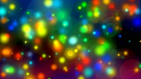Twinkling Colored Bokeh Stock Footage 171942313