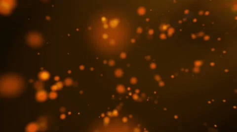 Orange Dust Glow Video Clip & HD Footage